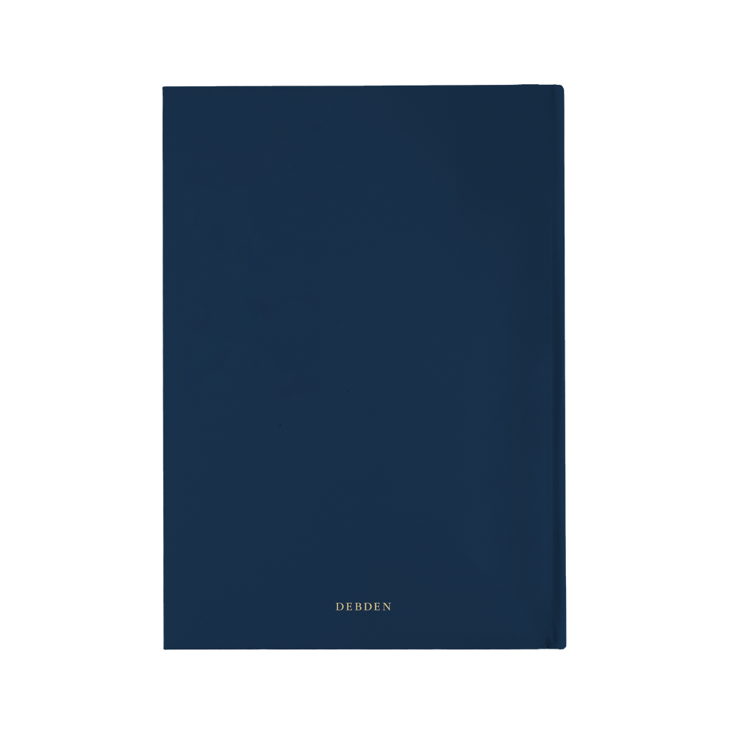 Debden Table Booking 2027 A4 2 Pages to a Day Blue