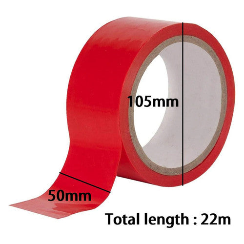 Dolphy Floor Marking Tape Red Pack of 5