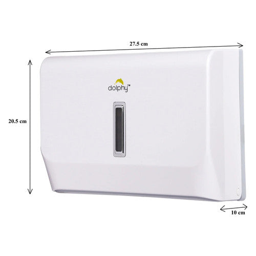 Dolphy Multifold Slimline Paper Towel Dispenser White
