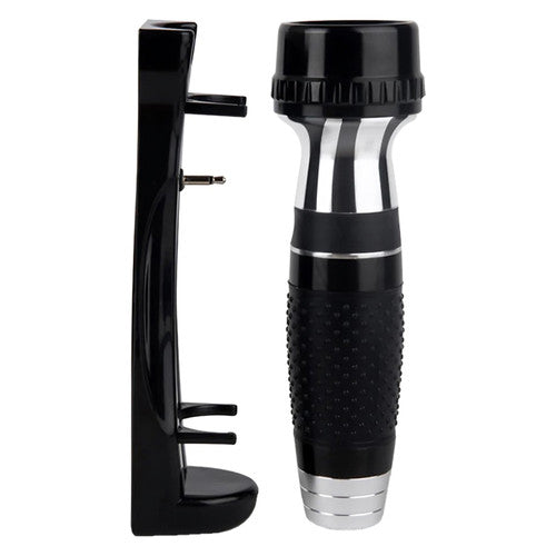 Dolphy Wall Mounted Hotel Emergency Torch Black (3xAA Batteries)