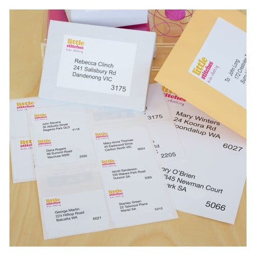 Avery Premium Address Labels TrueBlock 38.1 x 21.2mm 65UP 6500 Labels
