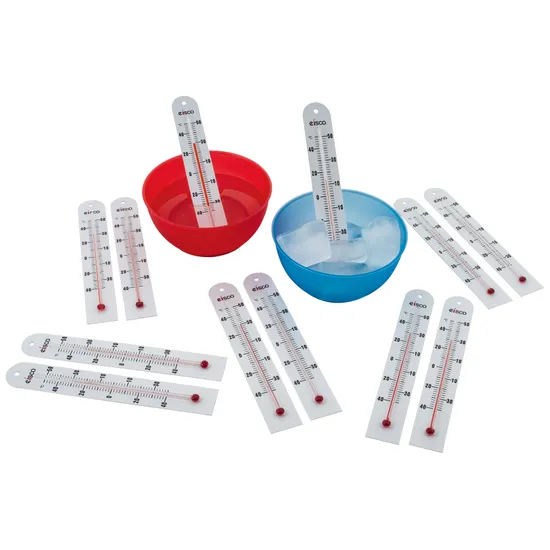 Student Thermometers Pack of 12 -40 to 50C