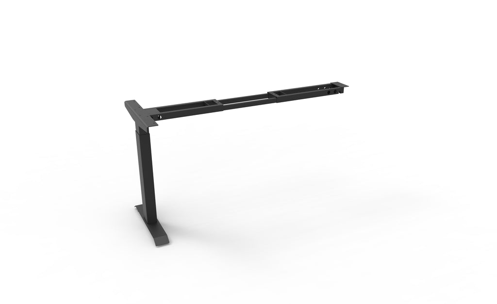 Rapidline Height Adjustable Return Frame Only Black for Boost Crank Workstation