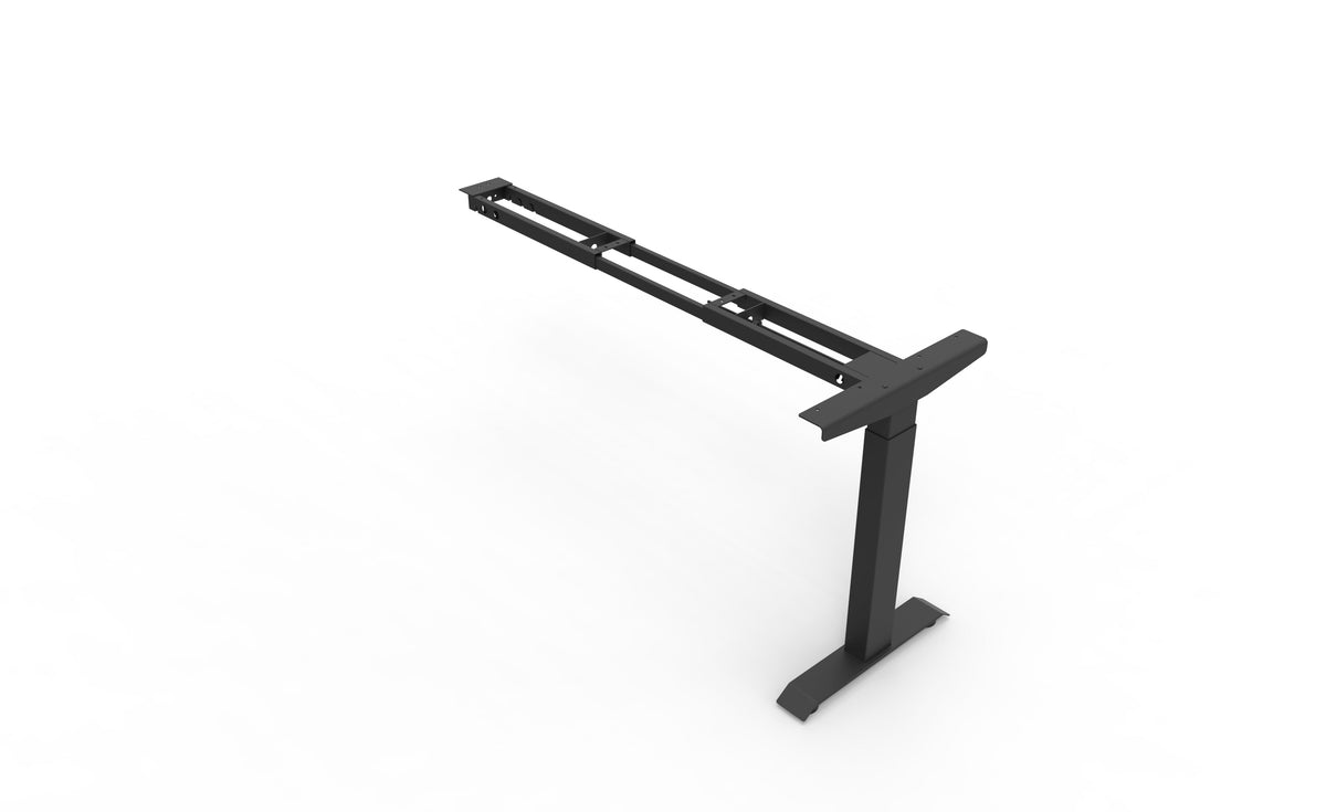 Rapidline Height Adjustable Return Frame Only Black for Boost Crank Workstation