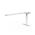 Rapidline Fixed Height Return Frame Only White for Boost Static Workstation