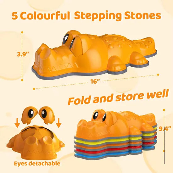 Crocodile Balance Stones Set of 6
