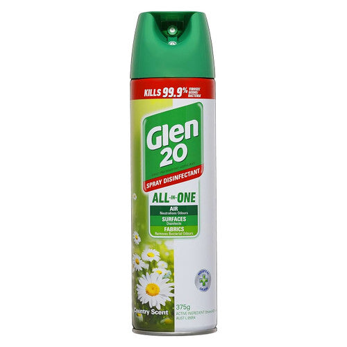 Glen 20 All-In-One Disinfectant Spray Country Scent 375g x 12