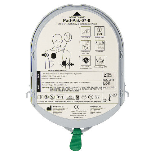 HeartSine Aviation Adult Pad-Pak