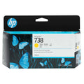 HP 738 DesignJet Ink Cartridge Yellow 130ml