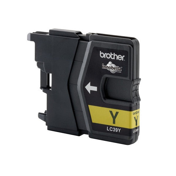 Brother LC39Y Ink Cartridge 260 Pages Yellow