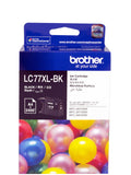 Brother LC77XLBK Super High Yield Ink Cartridge 2400 Pages Black