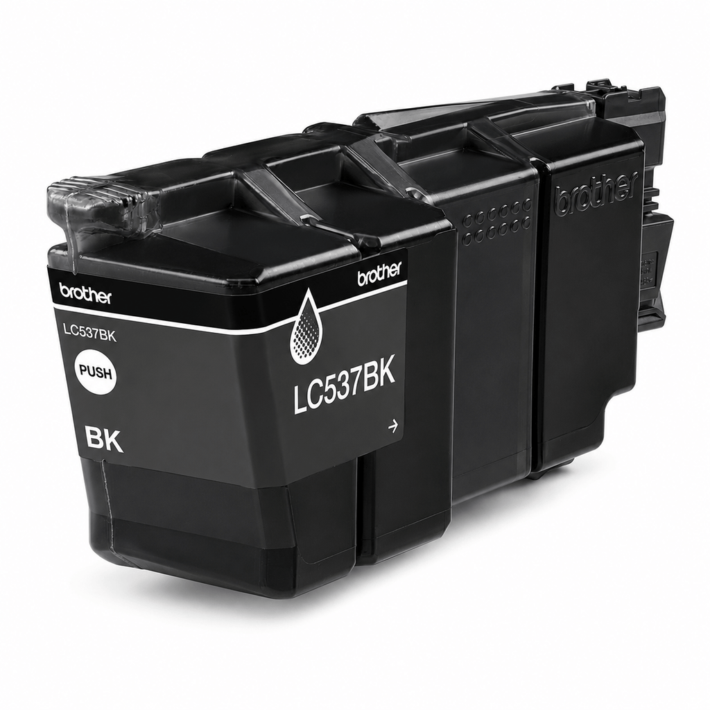 Brother LC537BK Ultra High Yield Ink Cartridge 12000 Pages Black