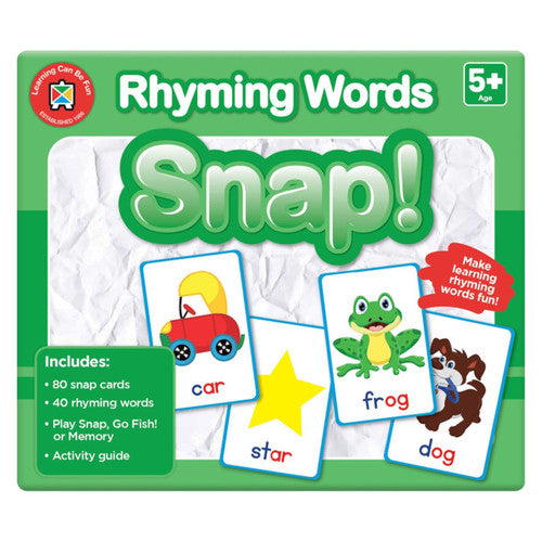 Learning Can Be Fun Rhyming Words Snap