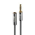 Lindy 0.5m 3.5mm Audio Extension Cable Cromo Line
