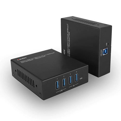 Lindy 100m USB 3.2 Gen 1 Cat6A HDBaseT Extender