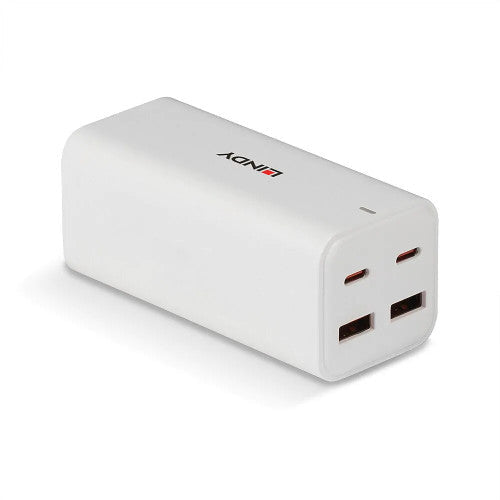 Lindy 100W 4 Port USB Type A and C GaN Charger