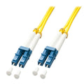 Lindy 10m Fibre Optic Cable LC-LC OS2 Yellow