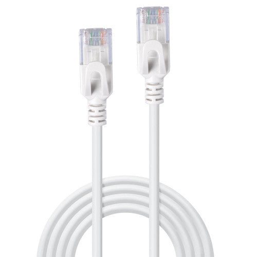 Lindy 2m Cat6A U/UTP Ultra Slim Network Cable Grey