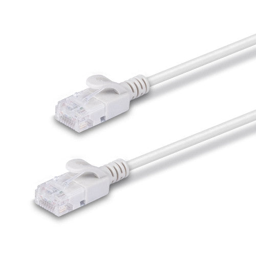 Lindy 2m Cat6A U/UTP Ultra Slim Network Cable Grey