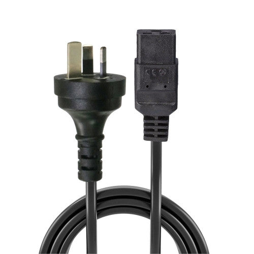 Lindy 3m Power Cable 15A 3-Pin Plug to IEC C19 Socket