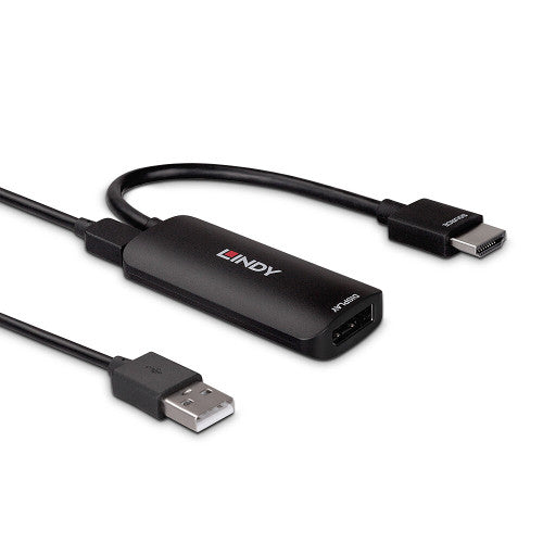 Lindy HDMI 8K60 to DisplayPort 1.4 Converter