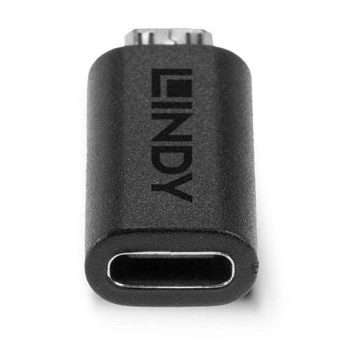 Lindy USB 2.0 Type Micro-B Male to C Female Adapter
