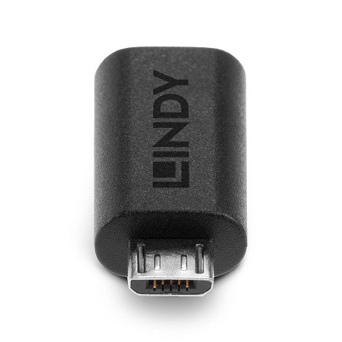 Lindy USB 2.0 Type Micro-B Male to C Female Adapter