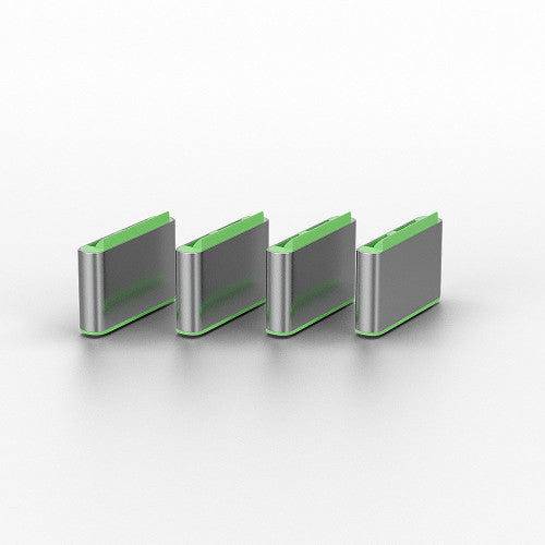 Lindy USB C Port Blocker 10 Pack Green
