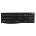 Logitech K270 USB Wireless Keyboard Black