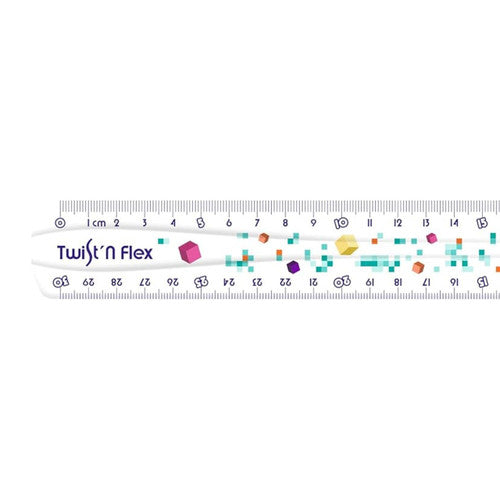 Maped Pixel Party Twist N Flex Ruler 30cm Pack of 25