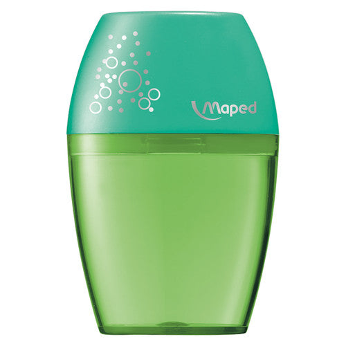 Maped Shaker 1-Hole Sharpener Blue Pink Turquoise Hangsell