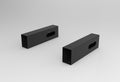 Rapidline Cable Tray and Screen Mounting Arm Set of 2 Only Black for Boost Plus Workstation