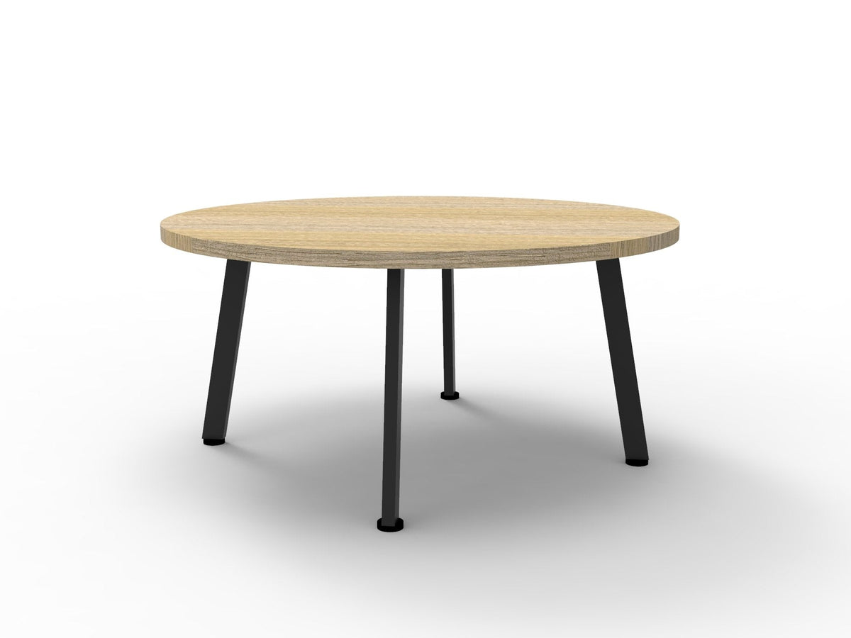 Rapidline Eternity Round Coffee Table 900mm Diameter Grey / White