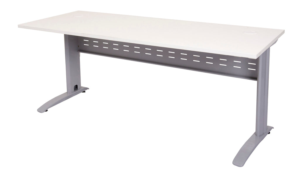 Rapidline Rapid Span Open Workstation 1800 x 700mm Natural White / Precious Silver