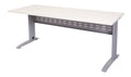 Rapidline Rapid Span Open Workstation 1800 x 700mm Natural White / Precious Silver