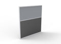 Rapidline Rapid Span Screen 1200 x 30 x 1250mm Grey Upholstery