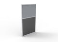 Rapidline Rapid Span Screen 750 x 30 x 1250mm Grey Upholstery