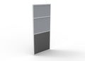 Rapidline Rapid Span Screen 750 x 30 x 1650mm Grey Upholstery
