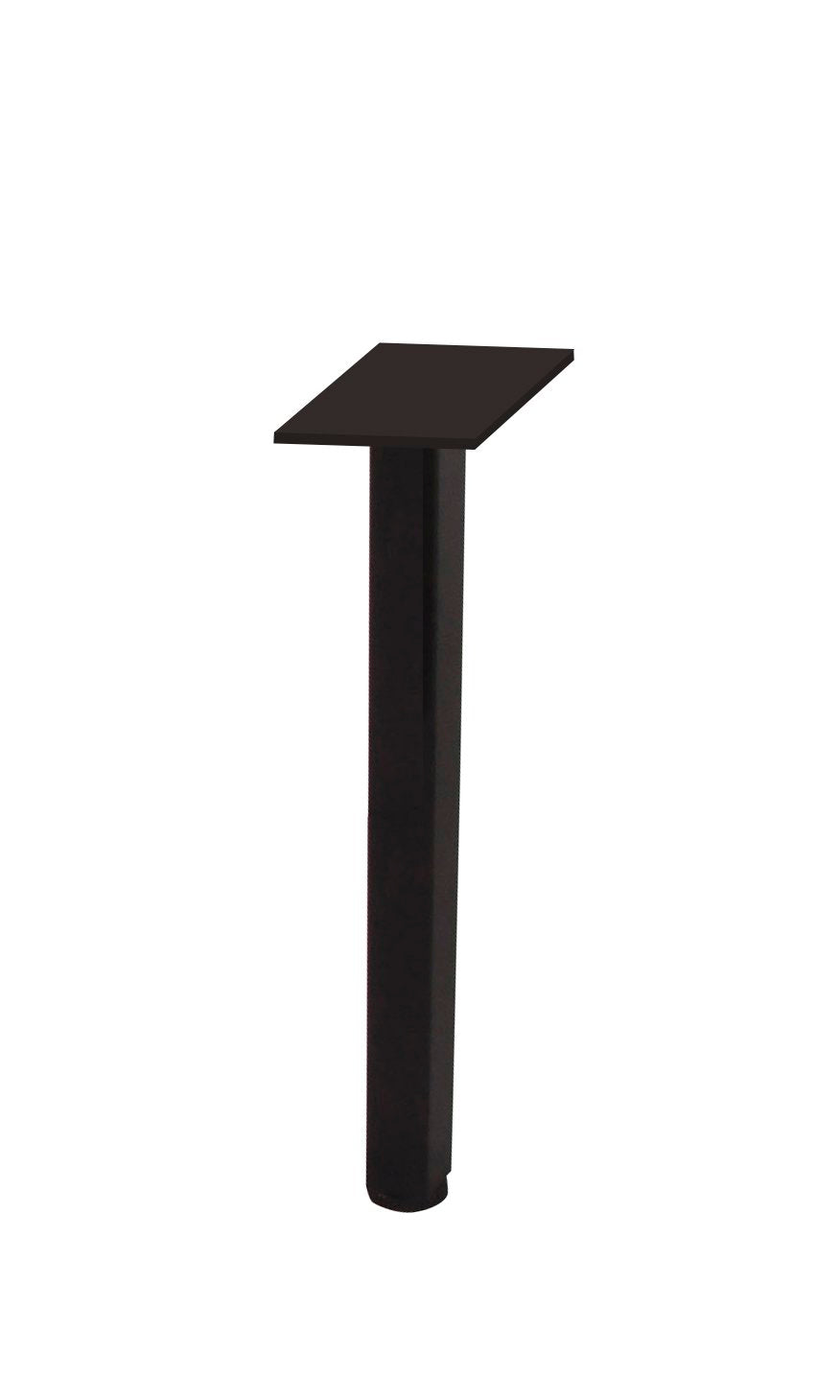 Rapidline Pole Leg Only Brushed Silver for Rapid Span Corner Workstation