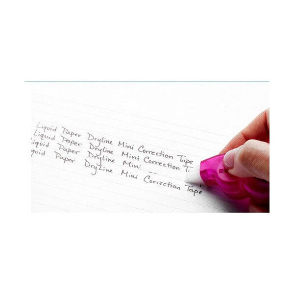 Liquid Paper Dryline I-Mini Correction Tape 5mm x 6m Pack of 3
