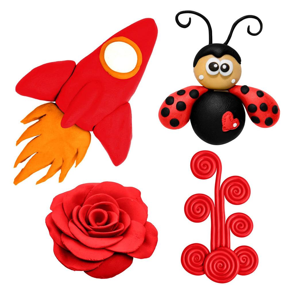 Modelling Clay 500g Red