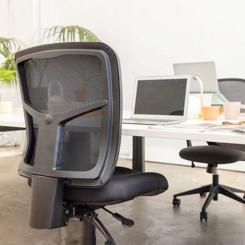 Mondo Tivoli Chair 2-Lever Mesh Back Without Arms Zen Black