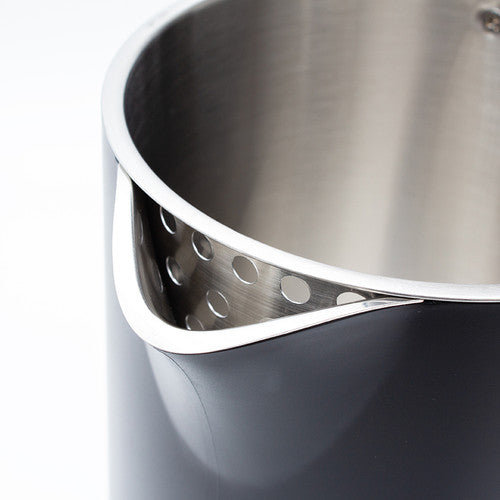 Nero Aria Double Wall Kettle 0.8 Litre Matte Black