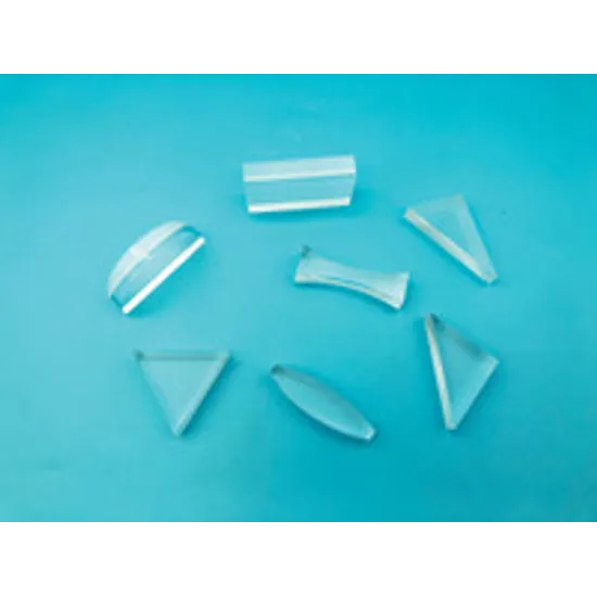 Acrylic Prism and Lens Set 7 Pieces