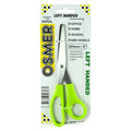 Osmer All Purpose Scissors 205mm Left Handed Green Handle Hangsell