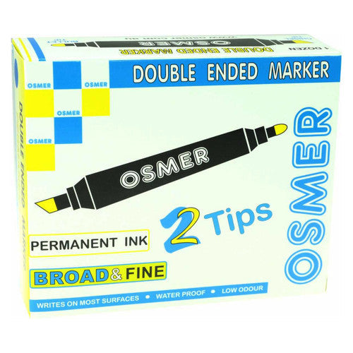 Osmer Double Ended Marker Chisel and Bullet Blue