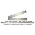 Osmer Ruler 100cm Dual Scale Stainless Steel