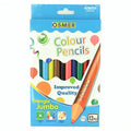 Osmer Colour Pencils Jumbo Triangular Woodcase Box of 8