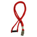 Osmer Lanyard Alligator Clip 45cm Safety Release Red Pack 20 Box of 5