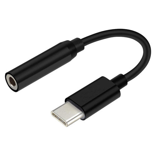 Osmer USB-C to 3.5mm Audio Adaptor 10cm Black